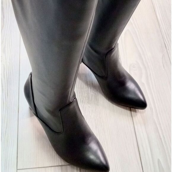 (T-4147)   Franco Katherine Knee High Boot  Sz 6.5 - Picture 10 of 16